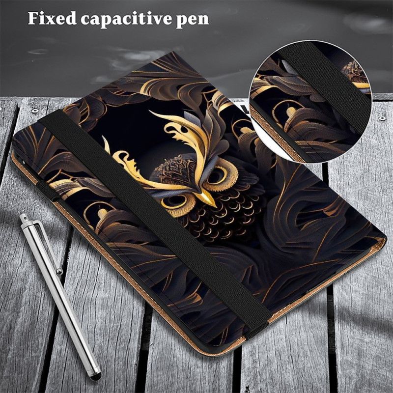 Flip Cover Til Samsung Galaxy Tab S10 Plus Gylden Ugle