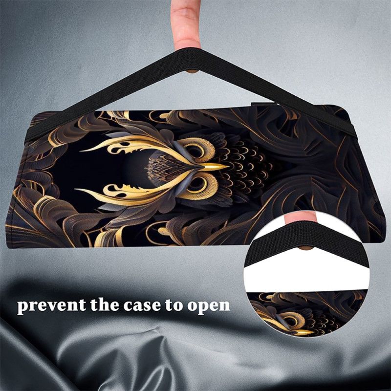 Flip Cover Til Samsung Galaxy Tab S10 Plus Gylden Ugle