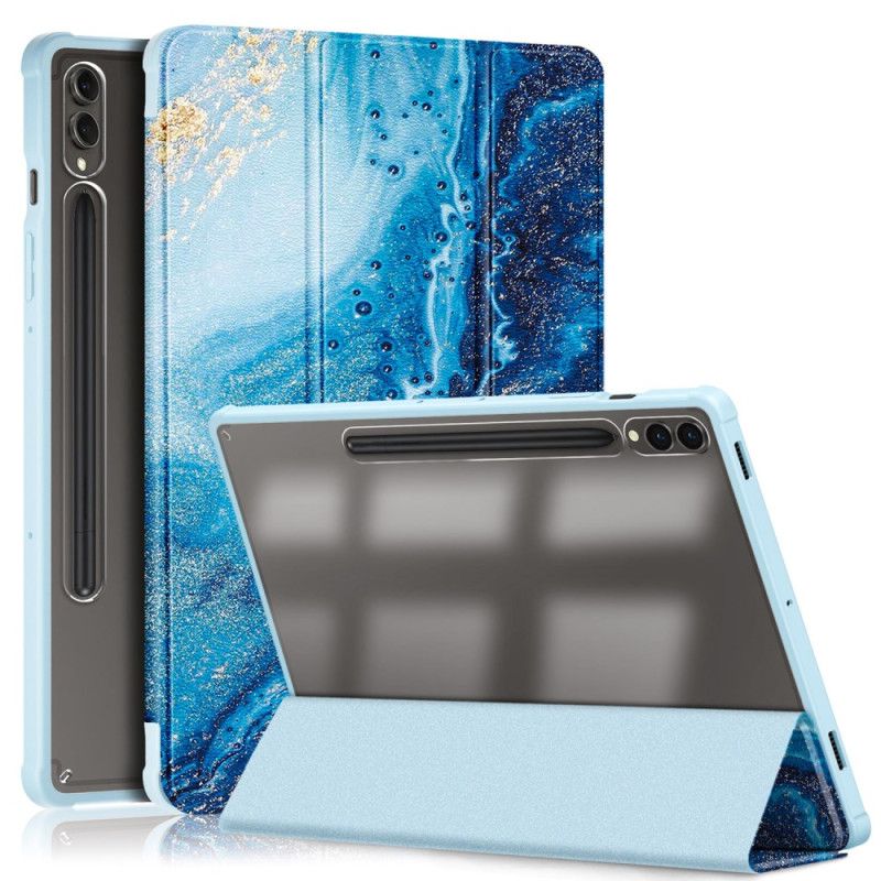 Samsung Galaxy Tab S10 Plus Bølget Transparent Bagside