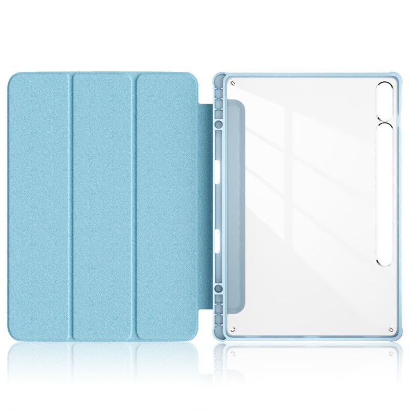 Samsung Galaxy Tab S10 Plus Bølget Transparent Bagside