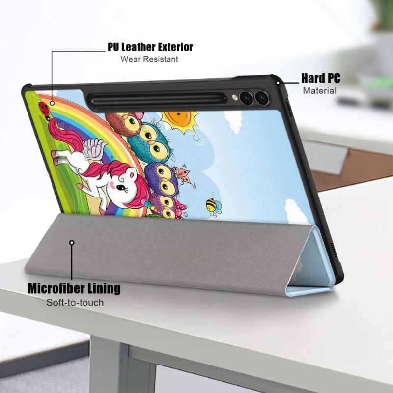 Samsung Galaxy Tab S10 Plus Enhjørning Stylusholder
