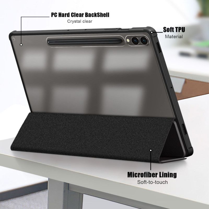 Samsung Galaxy Tab S10 Plus Gennemsigtig Bagside Rør Mig Ikke
