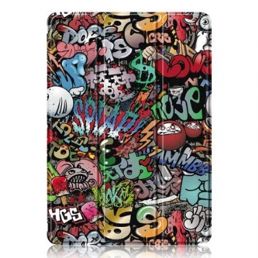 Samsung Galaxy Tab S10 Plus Graffiti Transparent Bagside