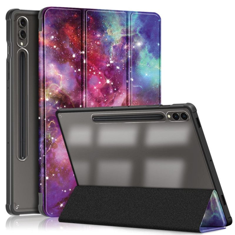 Samsung Galaxy Tab S10 Plus Galaxy Transparent Bagside