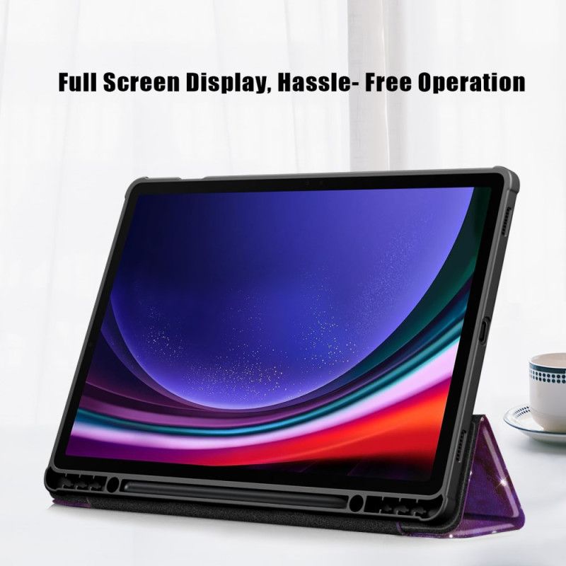 Samsung Galaxy Tab S10 Plus Galaxy Transparent Bagside
