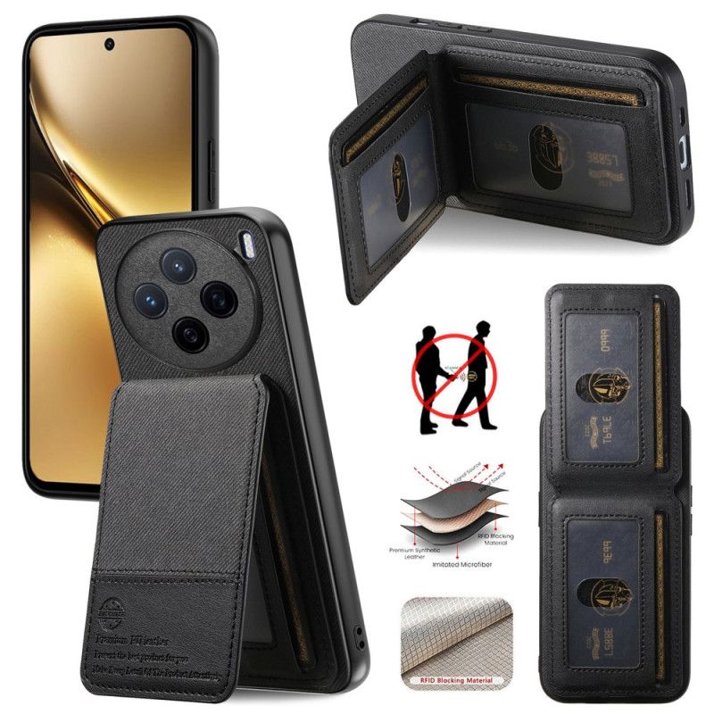 Cover Vivo X200 Justerbar Stativ Og Rfid-beskyttelse