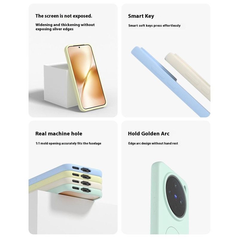 Cover Vivo X200 Magsafe Flydende Silikone