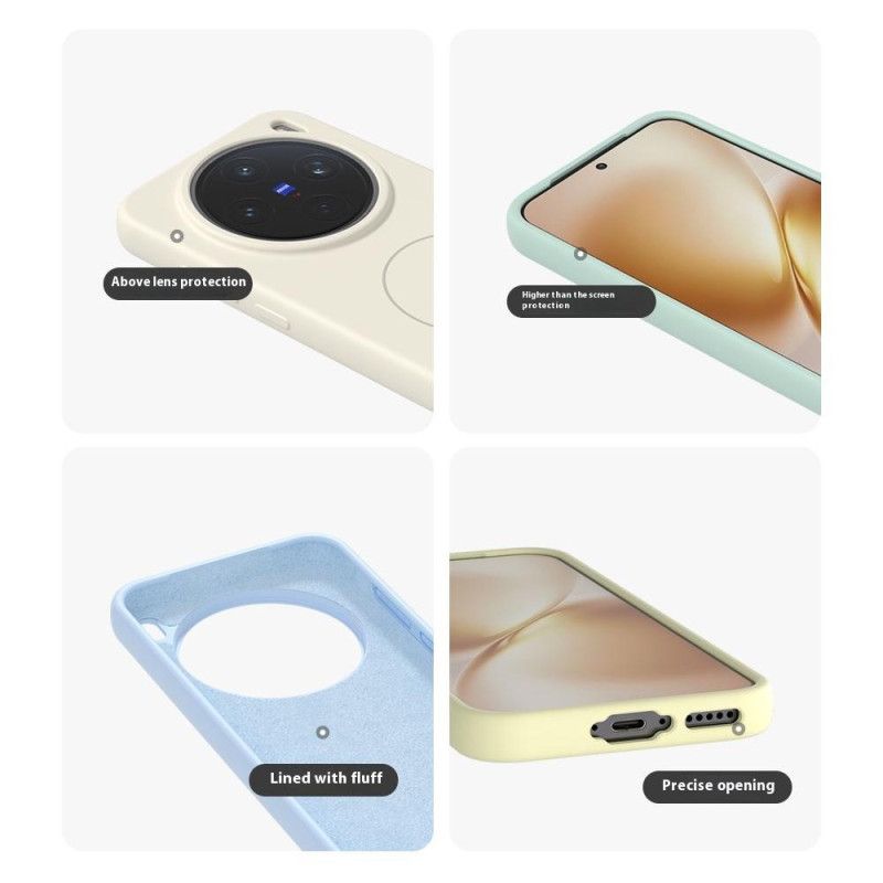 Cover Vivo X200 Magsafe Flydende Silikone