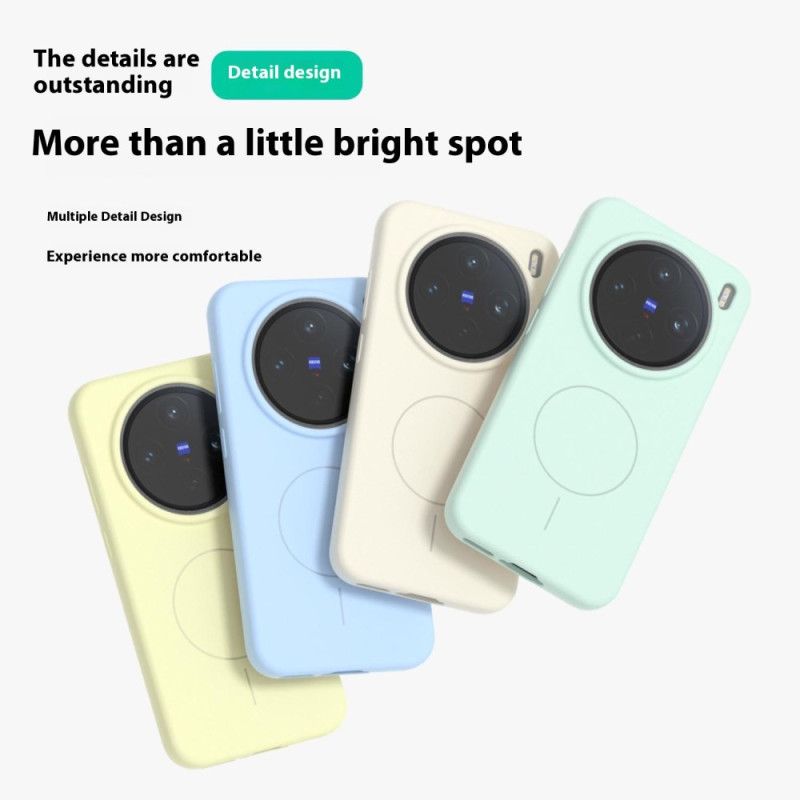 Cover Vivo X200 Magsafe Flydende Silikone