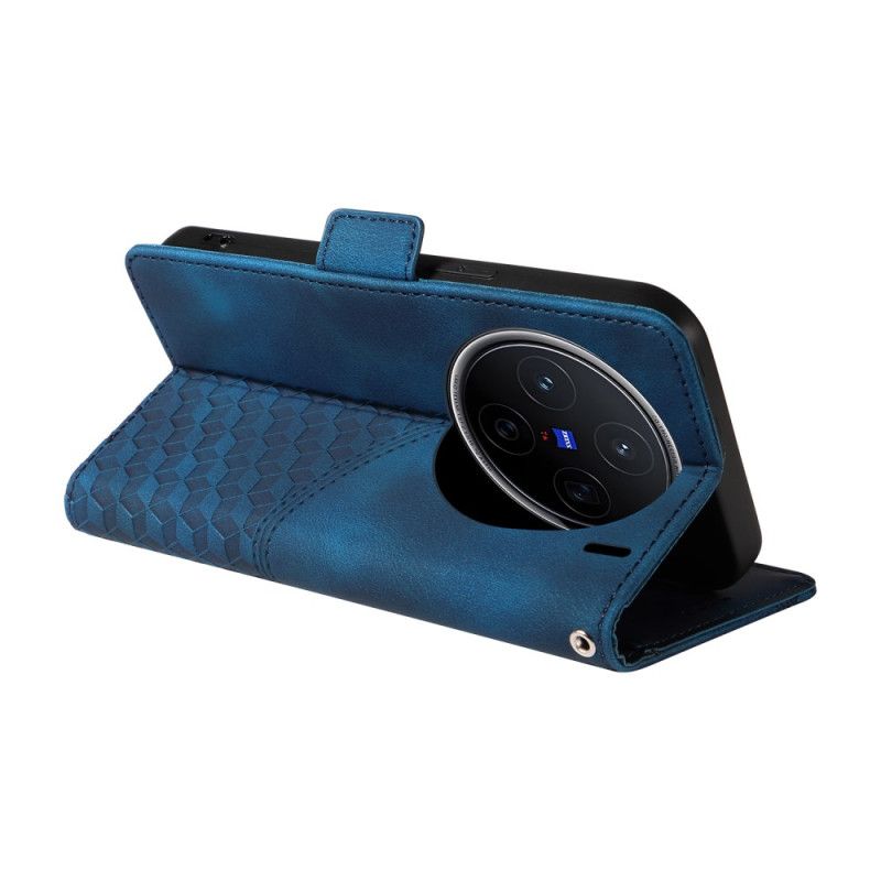 Flip Cover Til Vivo X200 Stjernemønster