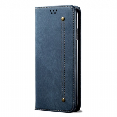 Flip Cover Vivo X200 Denimstof