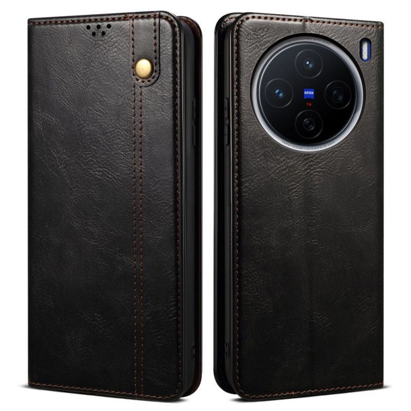 Flip Cover Vivo X200 Vokset Kunstlæder