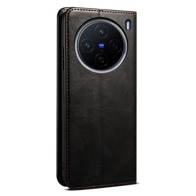 Flip Cover Vivo X200 Vokset Kunstlæder