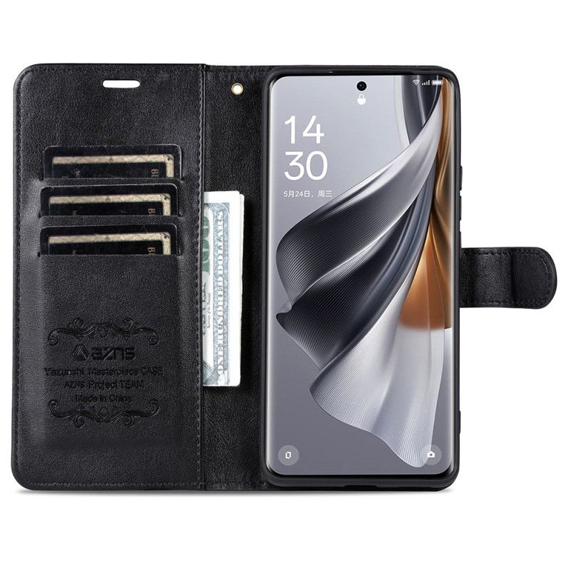 Læder Cover Vivo X200 Telefon Etui Azns