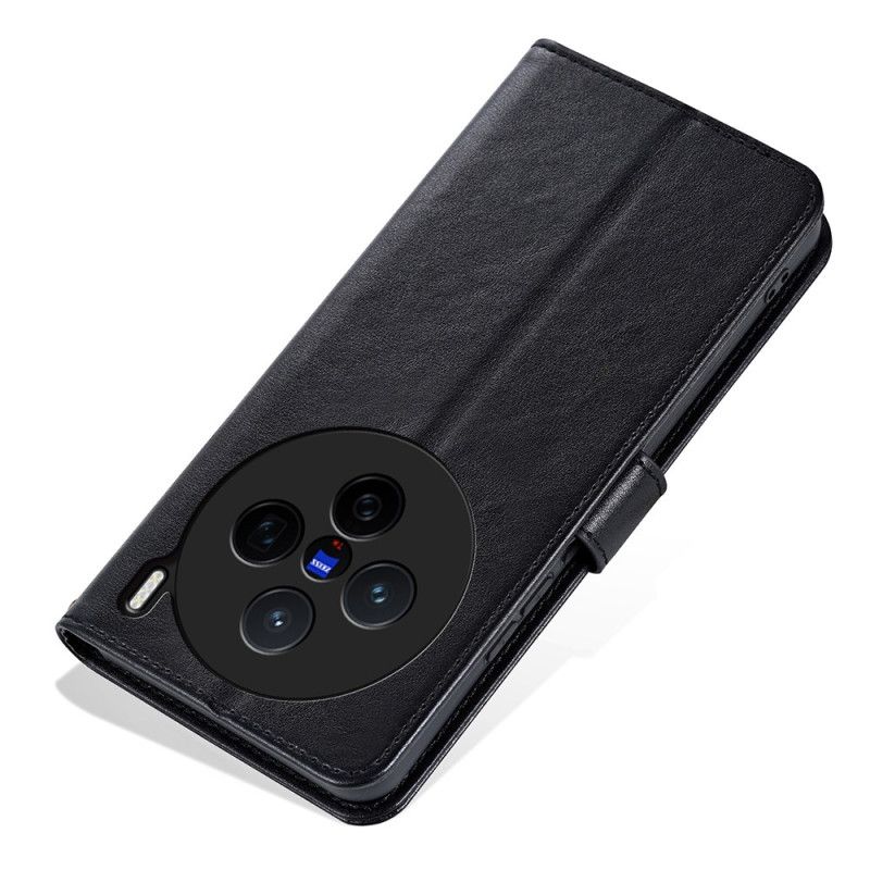 Læder Cover Vivo X200 Telefon Etui Azns