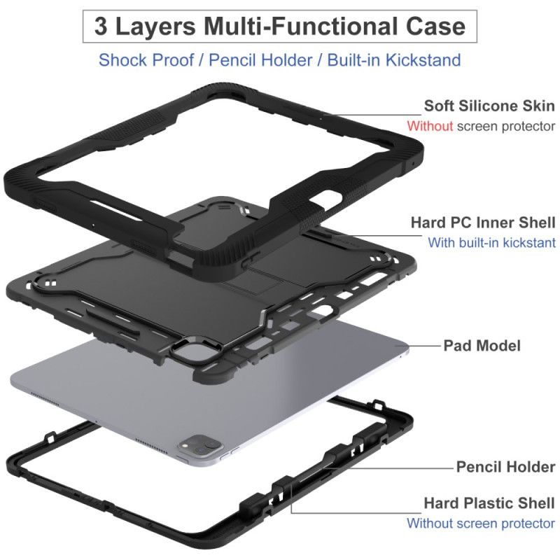 Cover iPad Pro 13 (2025) Forstærket Med Penholder