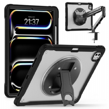 Cover iPad Pro 13 (2025) Gennemsigtig Med Stativ