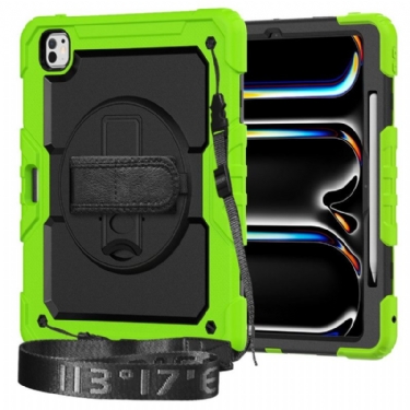 Cover iPad Pro 13 (2025) Robust Med Skærmbeskytter Og Skulderrem