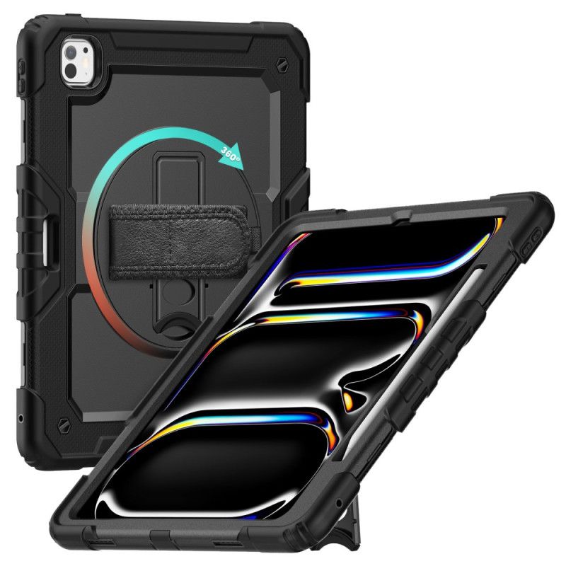 Cover iPad Pro 13 (2025) Robust Med Skærmbeskytter Og Skulderrem