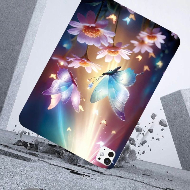Cover iPad Pro 13 (2025) Sommerfugle I Lyset