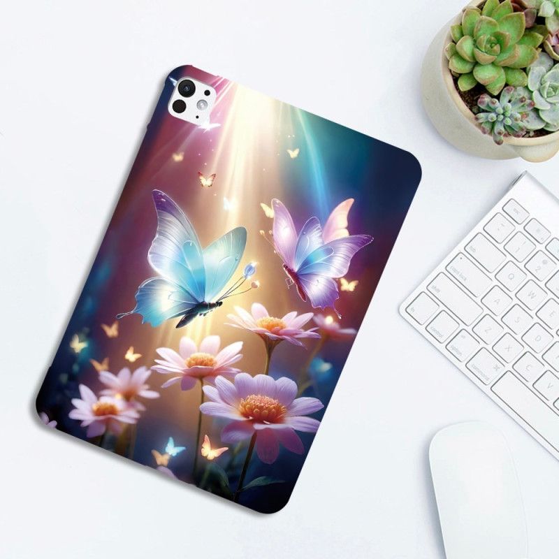 Cover iPad Pro 13 (2025) Sommerfugle I Lyset