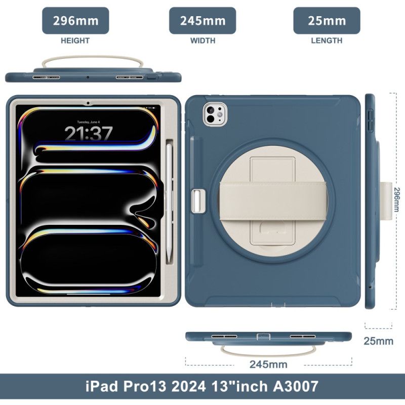 Cover iPad Pro 13 (2025) Stylusholder Og Stativ