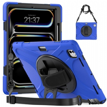 Cover iPad Pro 13 (2025) Telefon Etui Stylusholder Og Skulderrem