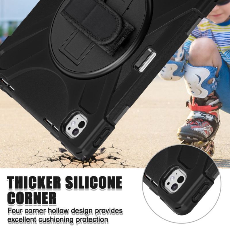 Cover iPad Pro 13 (2025) Telefon Etui Stylusholder Og Skulderrem