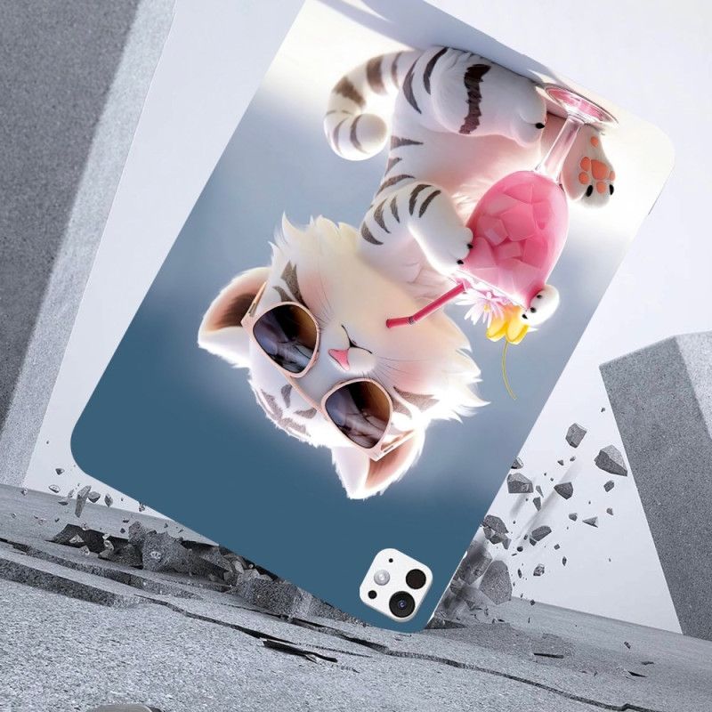 Cover iPad Pro 13 (2025) Telefon Etui Tegneserietiger