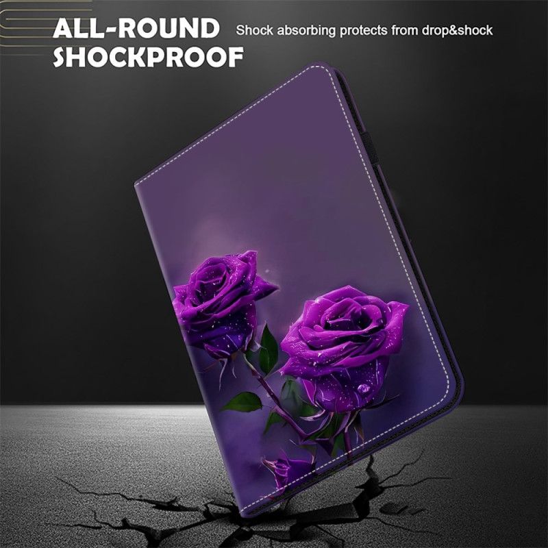 Etui iPad Pro 13 (2025) Lilla Roser