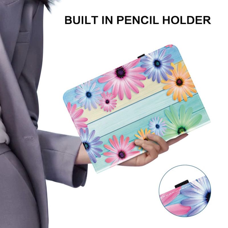 Etui iPad Pro 13 (2025) Solsikkemønster