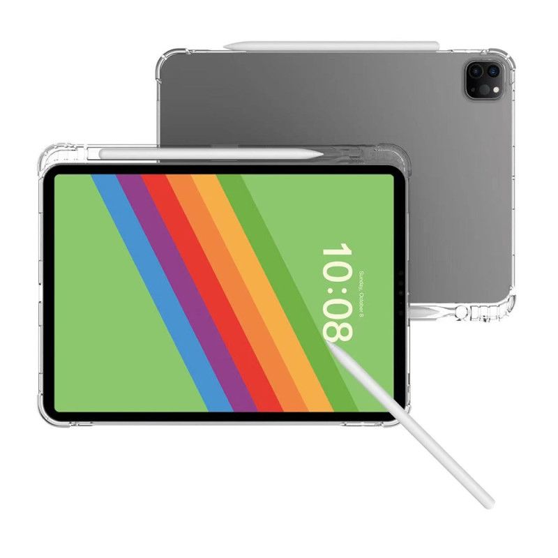 Etui iPad Pro 13 (2025) Transparent Stylusholder