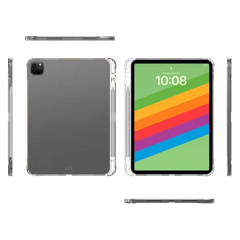 Etui iPad Pro 13 (2025) Transparent Stylusholder