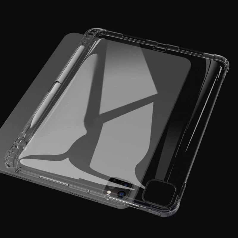 Etui iPad Pro 13 (2025) Transparent Stylusholder