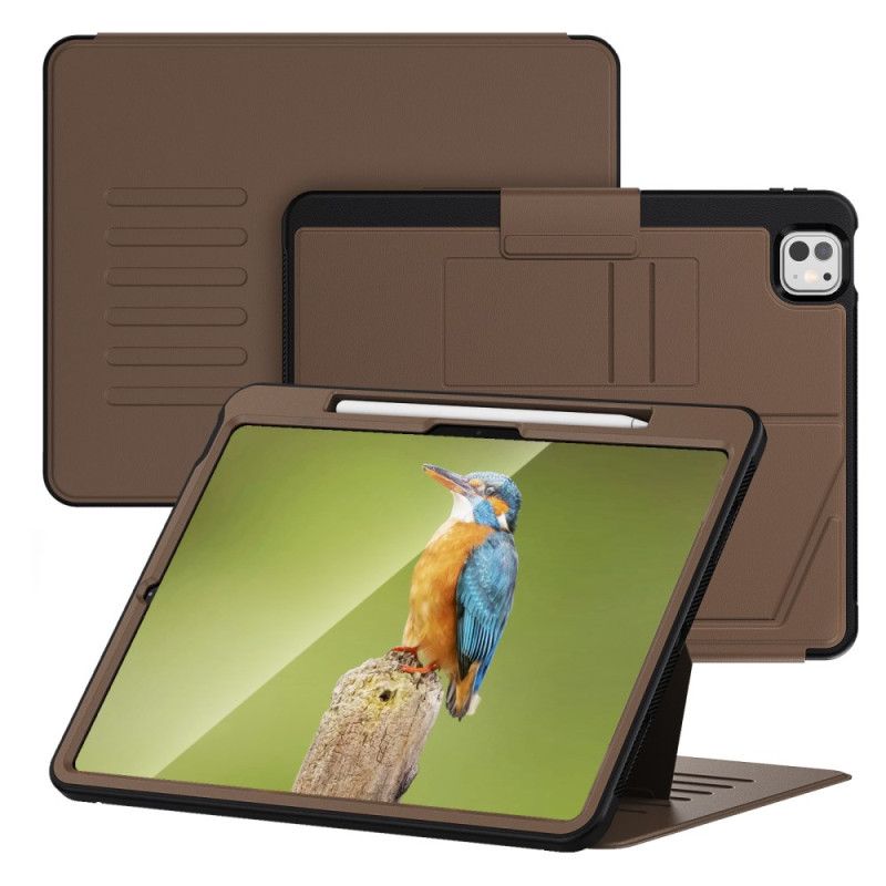 Etui iPad Pro 13 (2025) U-formet Stativ Og Kortholder