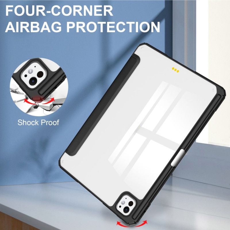 iPad Pro 13 (2025) Transparent Etui I Kunstlæder