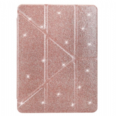 iPad Pro 13 (2025) Y-fold Med Pailletter Støtte