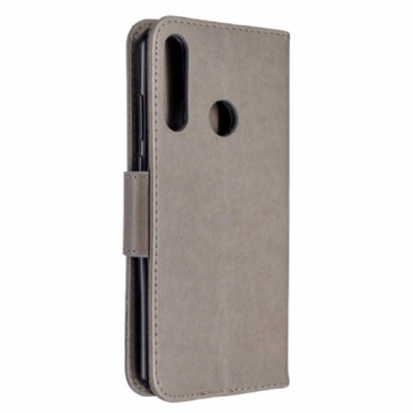 Flip Cover Huawei Y6p Supportfunktion Sommerfugle