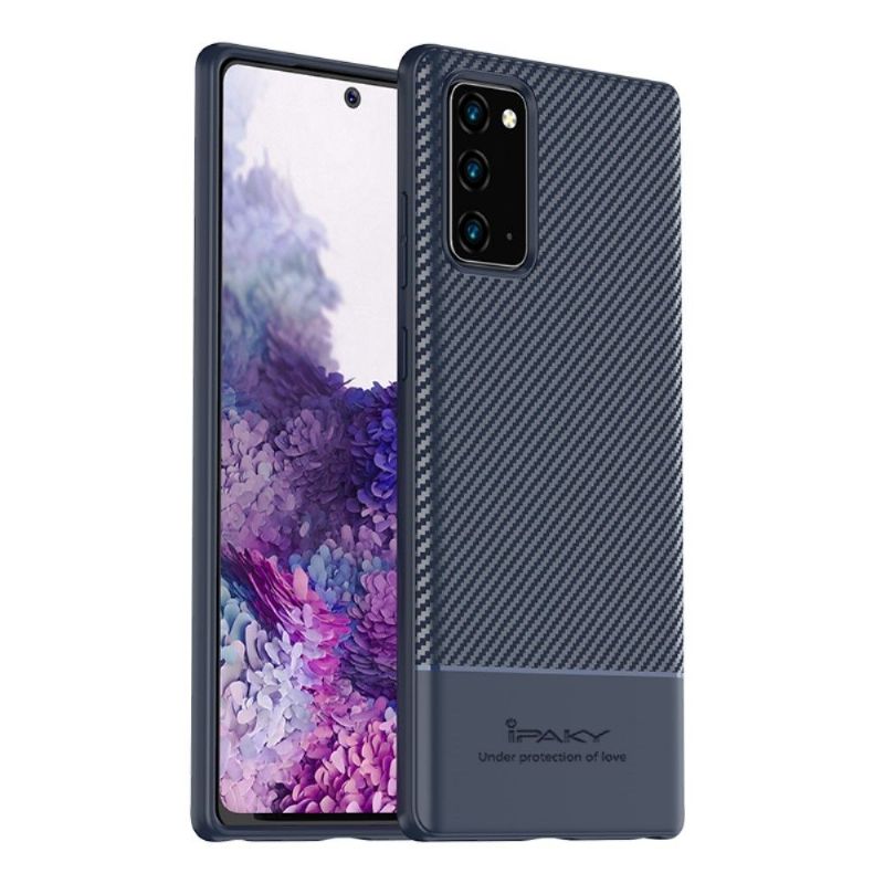 Cover Samsung Galaxy Note 20 Hemming Ipaky Flexible Carbon