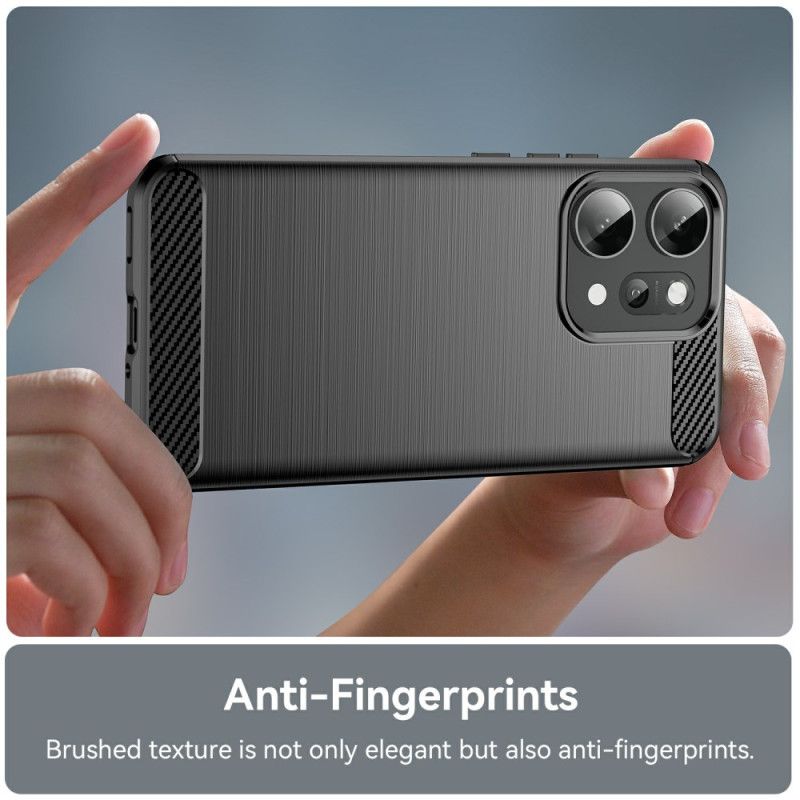 Cover Oppo Reno 14 Pro 5g Børstet Kulfiber