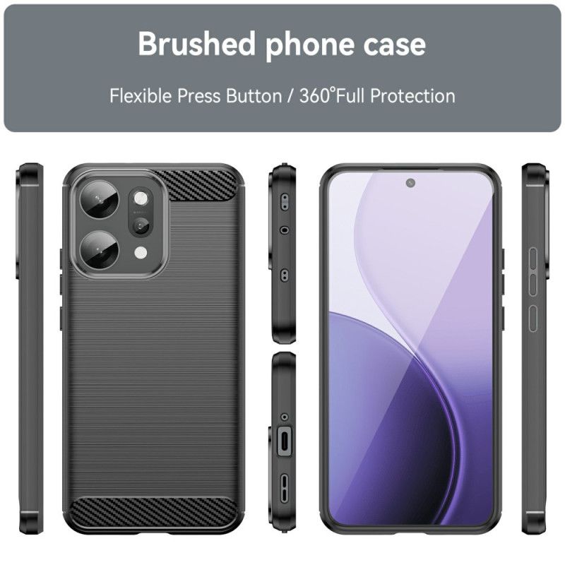 Cover Oppo Reno 14 Pro 5g Børstet Kulfiber