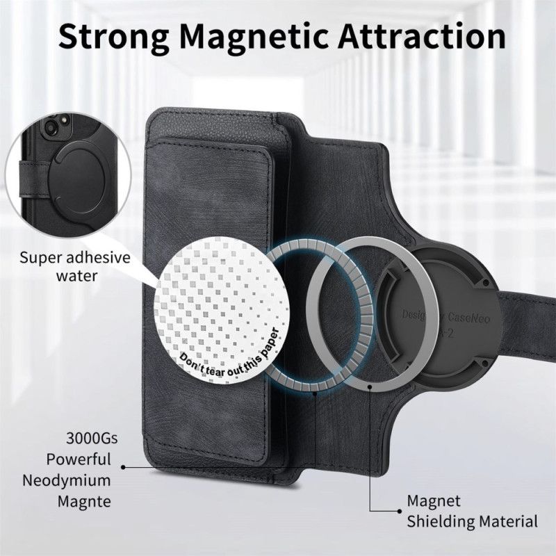 Cover Til Oppo Reno 14 Pro 5g Aftageligt Magnetisk Etui