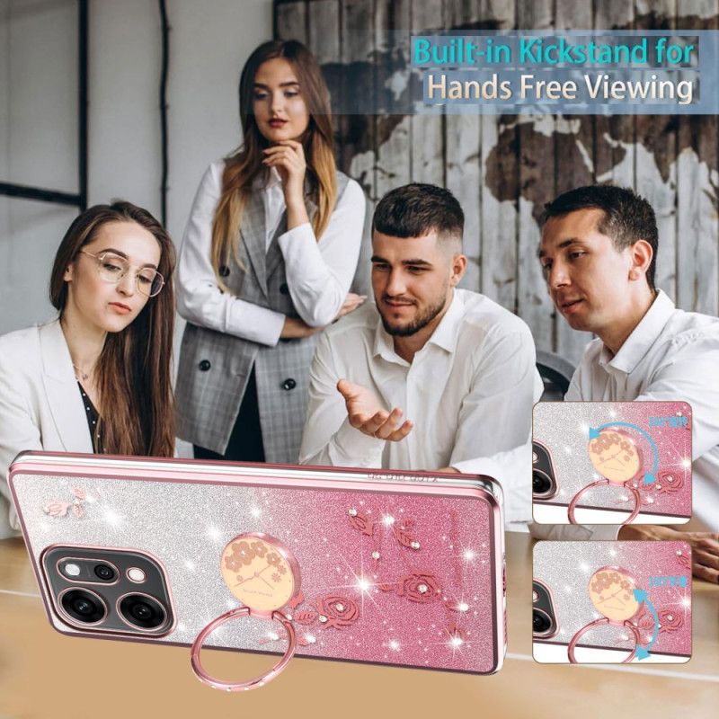 Cover Til Oppo Reno 14 Pro 5g Rhinsten Ringholder