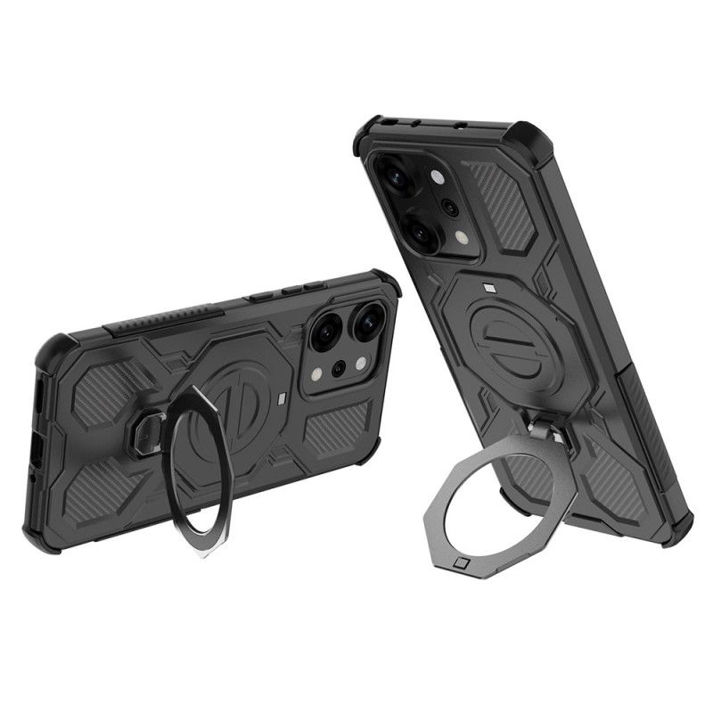 Cover Til Oppo Reno 14 Pro 5g Ultra-resistent Magnetisk Med Ringholder
