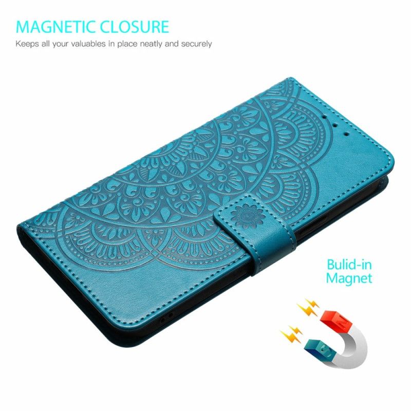 Flip Cover Oppo Reno 14 Pro 5g Blomstermandala