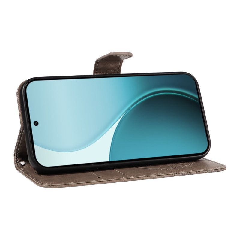 Flip Cover Oppo Reno 14 Pro 5g Grafisk Sommerfugl