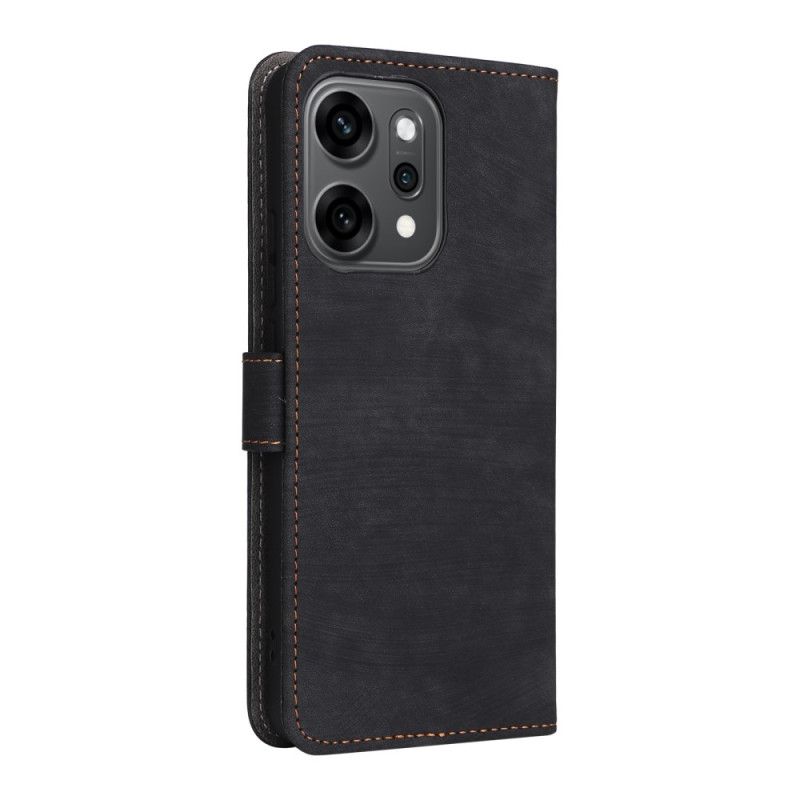 Flip Cover Oppo Reno 14 Pro 5g Rfid-blokering Med Rem