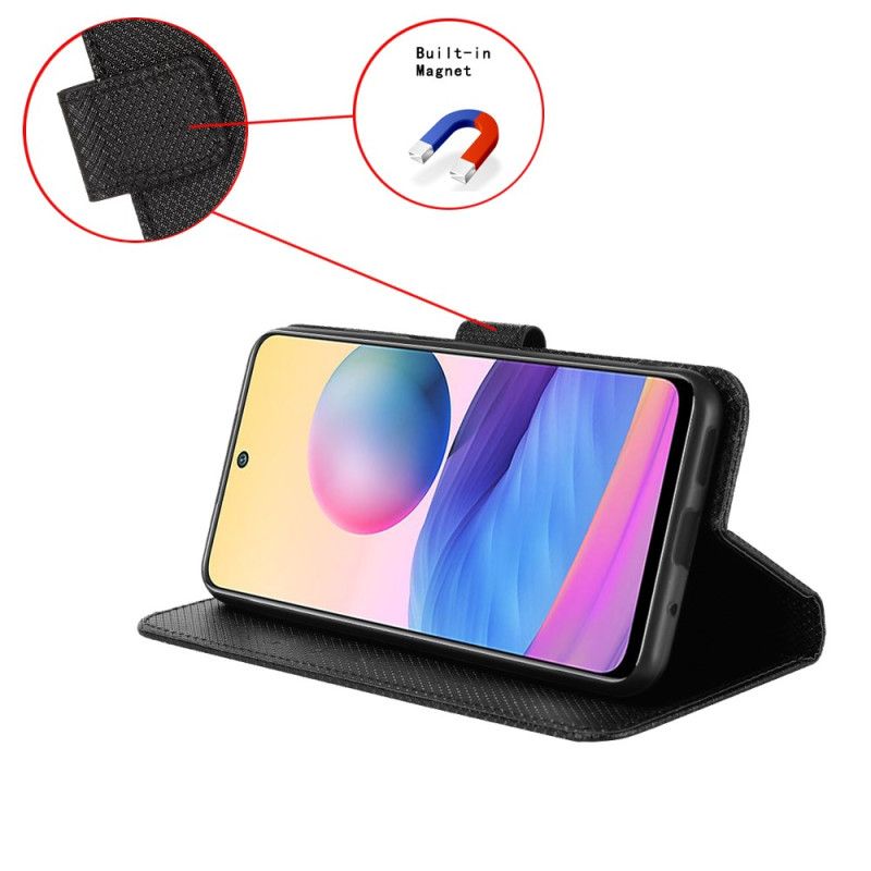 Flip Cover Til Oppo Reno 14 Pro 5g Diamanttekstur