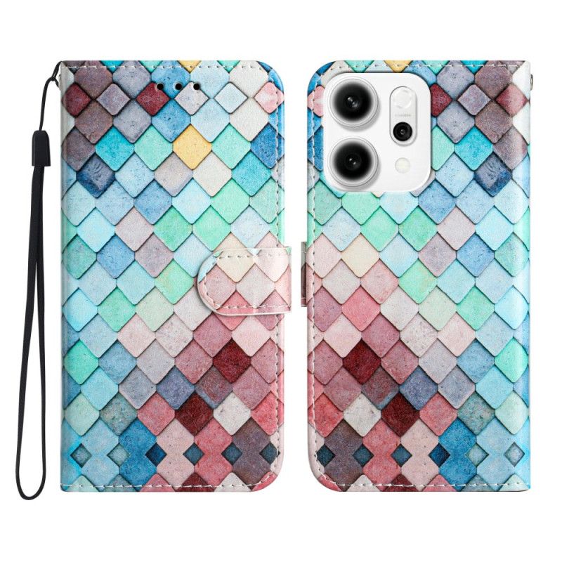 Flip Cover Til Oppo Reno 14 Pro 5g Gitter
