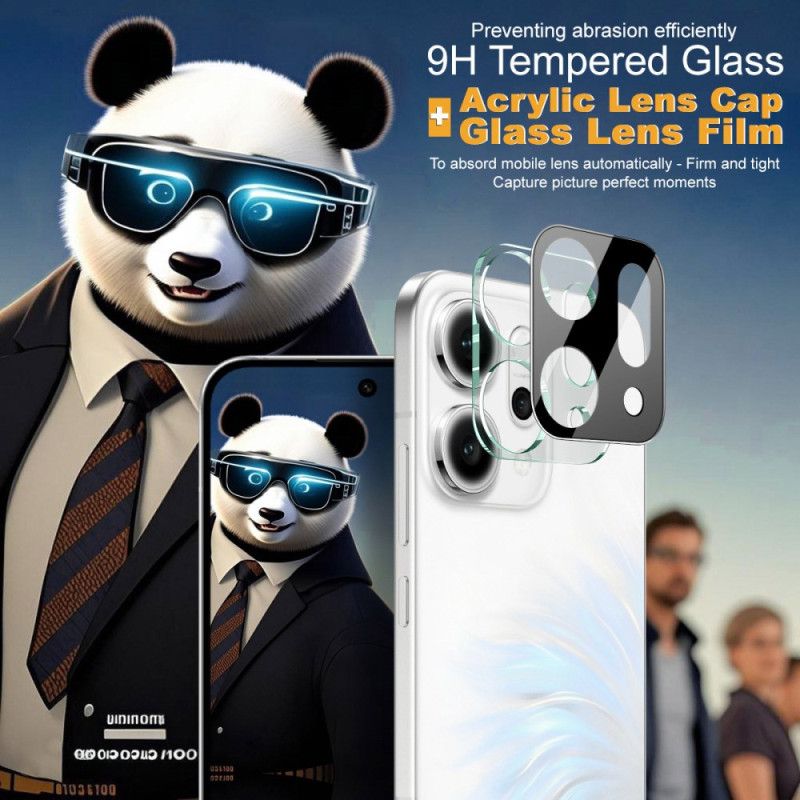 Hærdet Glaslinsebeskytter Til Oppo Reno 14 Pro 5g (sort Version) Imak